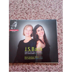 Marie Stockmarr Becker; Ilaria Js Bach Sonatas For Viola And CD