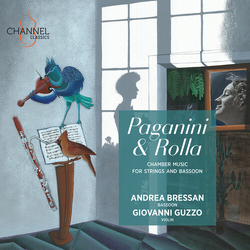 Andrea Bressan; Giovanni Guzzo Paganini And Rolla Chamber Mu CD