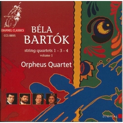 Orpheus String Quartet Bartok String Quartets Vol. CD