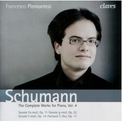 Francesco Piemontesi Schumann The Complete Works F 2 CD