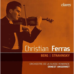 Christian Ferras; Orchestre De Berg & Stravinsky Violin Conc CD