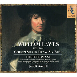 Hesperion Xxi - Jordi Savall William Lawes Consort Sets 2 CD
