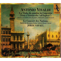 Le Concert Des Nations - Jordi Vivaldi La Viola Da Gamba In CD