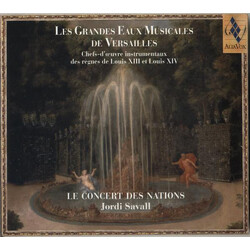 Le Concert Des Nations - Jordi Les Grandes Eaux Musicales CD