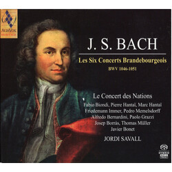 Le Concert Des Nations - Jordi Bach Brandenburg Concertos 2 SACD
