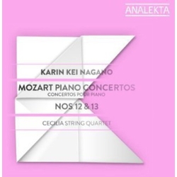 Karin Kei Nagano / Cecilia St Mozart Piano Concertos Nos. 1 CD
