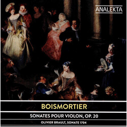 Olivier Brault; Sonate 1704 Boismortier Sonates Pour Viol CD