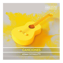 Adam Cicchillitti Canciones - Music By Albeniz; CD