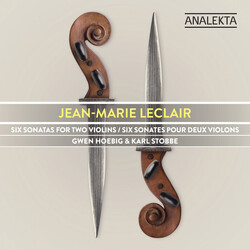 Gwen Hoebig / Karl Stobbe Jean-Marie Leclair Six Sonata CD