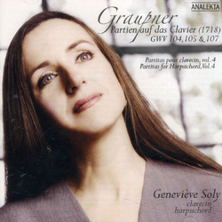 Genevieve Soly / Les Idees He Graupner Partien Auf Das Clav CD