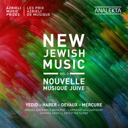 Nouvel Ensemble Moderne New Jewish Music Vol.3 CD