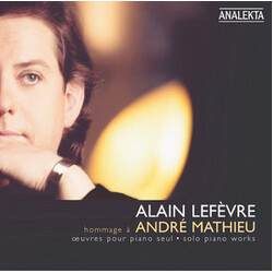 Alain Lefevre Hommage A Andre Mathieu CD
