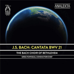 The Bach Choir Of Bethlehem / Bach Cantata Bwv 21 CD