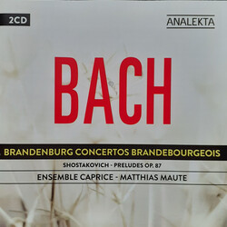 Maute / Ensemble Caprice Bach Brandenburg Con 2 CD