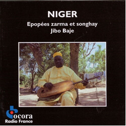 Various Artists Niger - Epopees Zarma & Songha CD