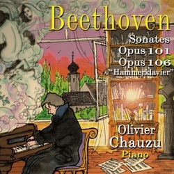 Olivier Chauzu Beethoven Sonates Pour Piano; CD