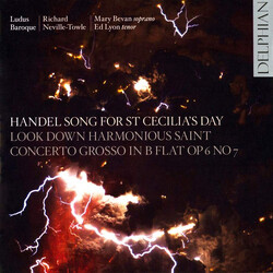 Mary Bevan / Ed Lyon / Ludus B Handel Song For St Cecilias CD