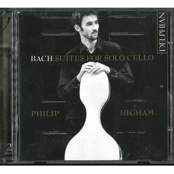 Philip Higham J.S. Bach Suites For Solo Cel 2 CD
