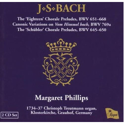 Margaret Phillips J.S. Bach Organ Works Volume 2 CD