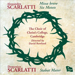 Choir Of Christs College Cam Alessandro Scarlatti - Sacr CD