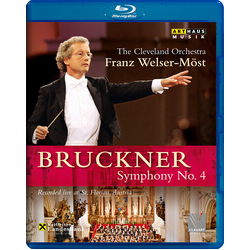 Cleveland Orchestra / Franz W Anton Bruckner Symphony No. 4 BLURAY
