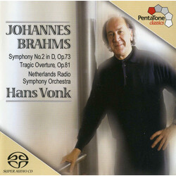 Vonk / Netherlands Rso Brahms Symphony No.2; Tragic SACD