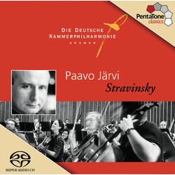 Jarvipaavo / Deutsche Kamme Stravinsky Concerto In Dsuite SACD