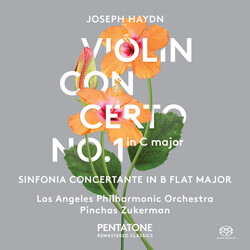 Pinchas Zukerman / Los Angele Haydn Violin Concerto In C Ma SACD