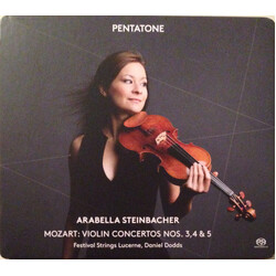 Arabella Steinbacher / Festiv Mozart Violin Concertos 3 4 SACD