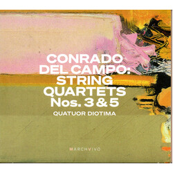 Quatuor Diotima Conrado Del Campo String Quar CD
