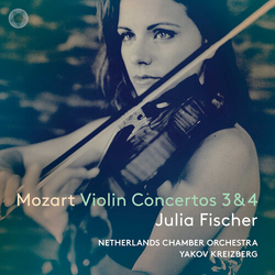 Julia Fischer Netherlands Cha Mozart Violin Concertos 3 & 4 CD