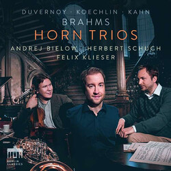 Felix Klieser / Andrej Bielow Horn Trios By Brahms; Duvernoy CD