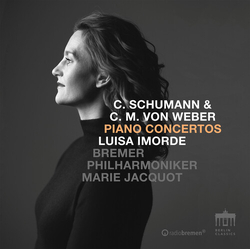 Luisa Imorde Bremer Philharmo C. Schumann / C.M. Weber Piano CD
