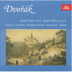 Josef Suk And Hala Dvorak - Violin & Piano Music CD