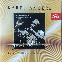 Czech Po And Ancerl Shostakovitchsym 1 & 5 CD