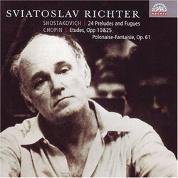 Sviatoslav Richter Shostakovich & Chopin Piano Wo CD