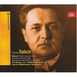 Vaclav Talich Czech Po Mozart - Concertos CD
