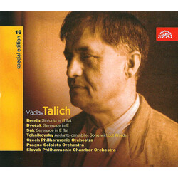 Vaclav Talich Czech Po Benda; Suk; Tchaikovsky CD