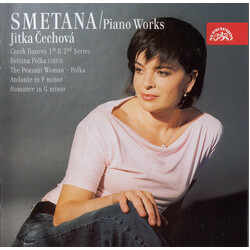 Jitka Cechova / Piano Smetana Piano Works Vol3 CD