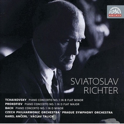 Svlatoslav Richter Tchaikovsky Prokofievbach - CD