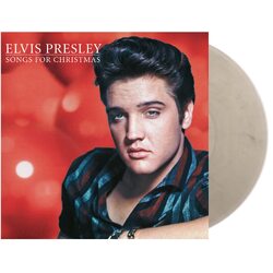 Elvis Presley Songs For Christmas SLIGHTLY SILVER vinyl LP