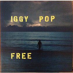 Iggy Pop Free deluxe ltd ed BLUE vinyl LP