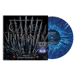 Ramin Djawadi ‎Game Of Thrones Selections HBO Series Season 8 BLUE/WHITE splatter LP