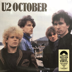 U2 October vinyl LP 2020 limited CREAM colour