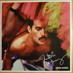Freddie Mercury Never Boring 180gm vinyl LP + d/load