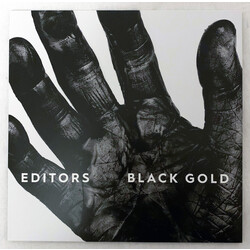 Editors Black Gold limited edition WHITE vinyl 2 LP compilation 