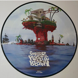 Gorillaz Plastic Beach vinyl 2 LP picture disc
