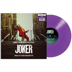 Hildur Guðnadóttir Joker soundtrack PURPLE vinyl LP