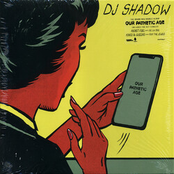 DJ Shadow Our Pathetic Age (limited ed YELLOW COVER) vinyl 2 LP