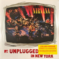 Nirvana MTV Unplugged In New York 25th anny 180gm black vinyl 2 LP g/f 